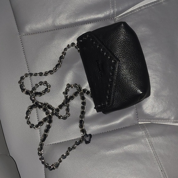 💕Valentino by Mario Valentino Francine Preciosa Black Crossbody Handbag💕 - Picture 8 of 12